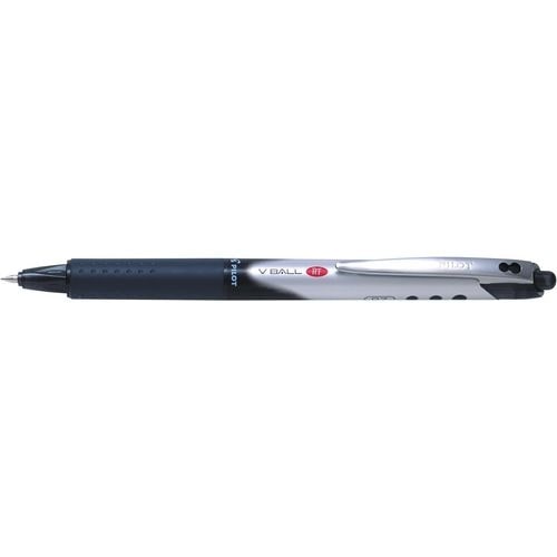 Roller encre liquide V-Ball RT 07, pointe moyenne, encre noire