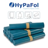 thumbnail of Hypafol 100 reißfeste Müllsäcke | 10 Rollen | 120 L | extra stark & stabil | aus umweltfreundlicher Recyclingfolie