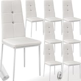 thumbnail of tectake Sillas de comedor Julien - Juego de 8 blanco