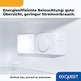 thumbnail of Exquisit Kühl-Gefrierkombination KGC233-60-HE-040D weiss | 173 l Nutzinhalt | Weiß