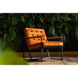 thumbnail of KAWOLA Sessel ARLY Polstersessel Bezug Velvet cognac