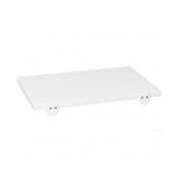 thumbnail of Professionele Snijplank van Polyethyleen, Wit, Cm 70x40 Hoog 2 cm, Met Rand