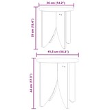 thumbnail of vidaXL Couchtisch 2 pcs Natur