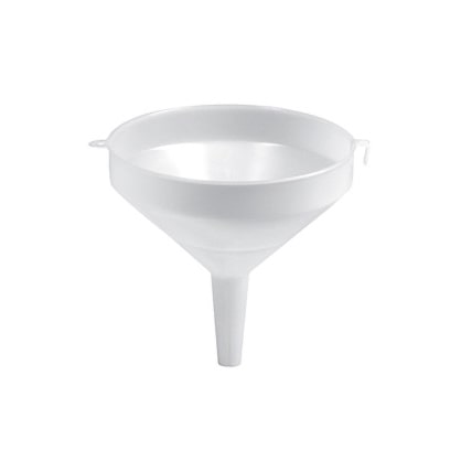 Witte plastic trechter Ø 15 cm