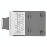 thumbnail of Clavier Pour Tablette Universel Étui En Cuir Avec Pavé Tactile Et Support Blanc YONIS