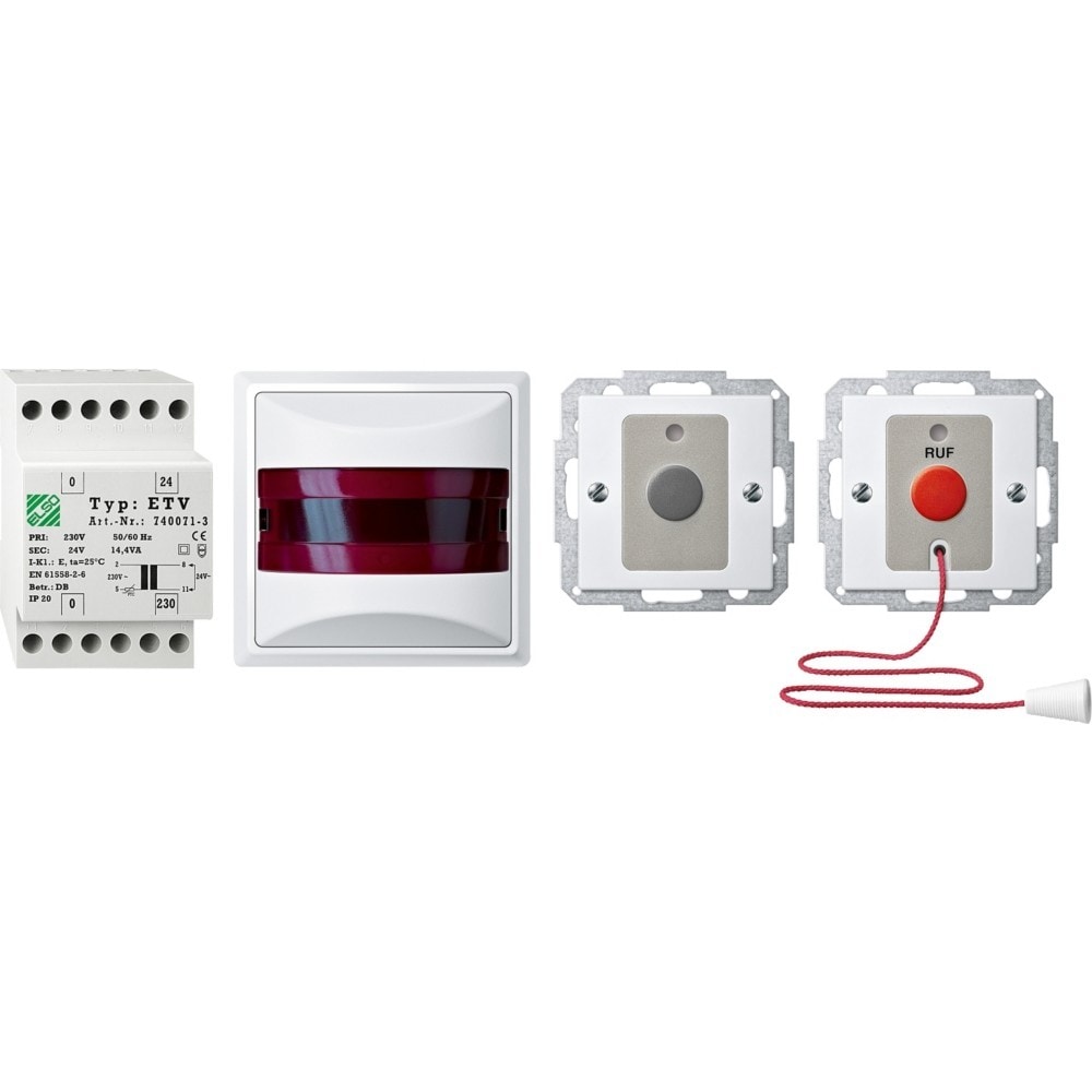 Merten Behinderten-WC-Set pws/gl MEG4848-1419