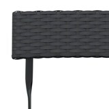 thumbnail of vidaXL 3-tlg. Bistro-Set Klappbar Schwarz Poly Rattan