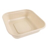 thumbnail of ECOLOMIQUE - 50 Pcs - Barquette pulpe brune scellable - 800 ml, 16,3 x 16,3 cm, Hauteur: 4 cm - ECO210BPU163