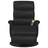 thumbnail of vidaXL Massagesessel mit Fußteil Schwarz Kunstleder