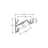 thumbnail of Brumberg Leuchten Anbau-Eckprofil 53385261