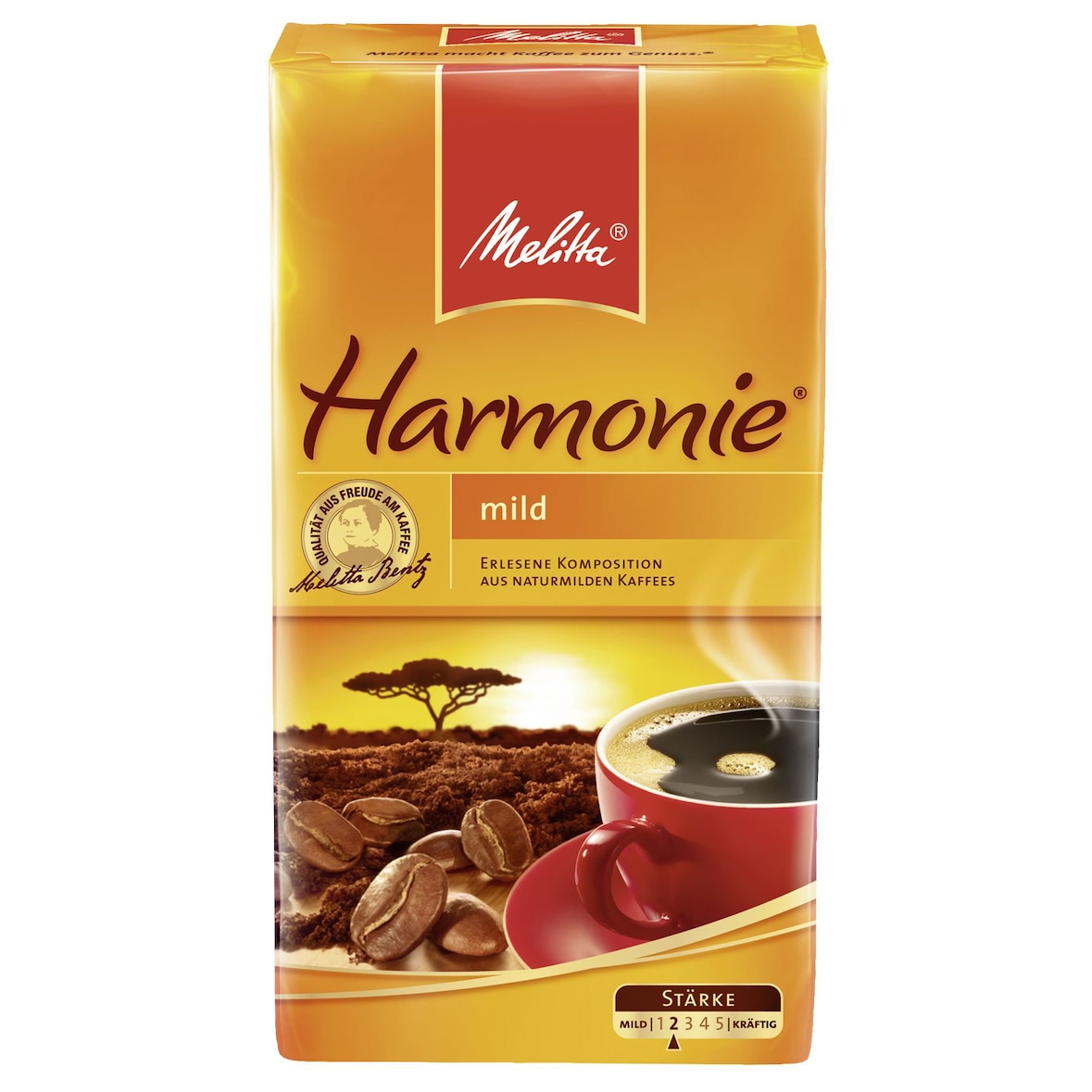 Melitta Cafe Harmonie Mild gemahlen (500 g)