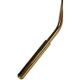 thumbnail of Sgabello da bar Braga in velluto oro grigio scuro