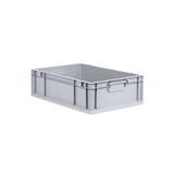 thumbnail of PROREGAL Eurobox NextGen Grip | HxBxT 17x40x60cm | 34 Liter | Griffe geschlossen | Glatter Boden | Eurobehälter, Transportbox, Transportbehälter