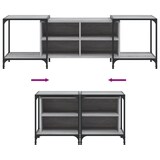 thumbnail of vidaXL TV-Schrank Grau Sonoma 153x37x50 cm Holzwerkstoff