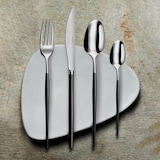 thumbnail of 12 facas de mesa  Soprano PVD Preto  Amefa