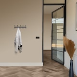 thumbnail of TOJ Living Wandkapstok – 15 haken – 45 cm – RVS – Mat zwart – Muurkapstok