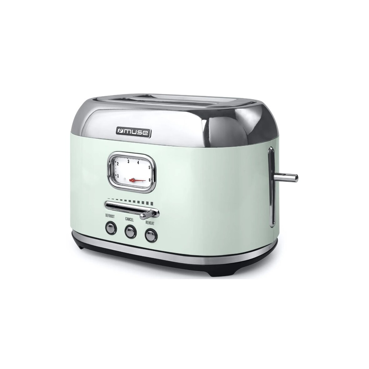 MUSE grille-pains 2 fentes 950w inox MS-120AG