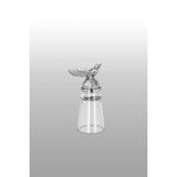thumbnail of Schnapsglas Eule,  Edelstahl H 10,5cm, D-Glas 4,5cm D-Eule 6,0cm, 4cl