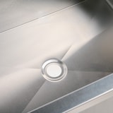 thumbnail of Romux® Fregadero con Seno Profundo de Acero Inoxidable 800x600x850 mm Desmontable | Pica Industrial con patas | Pila Lavadero para Cocina