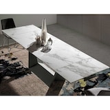 thumbnail of Angel Cerdá Mesa comedor extensible mármol blanco 1014C 180/225/270 x 90 x 75