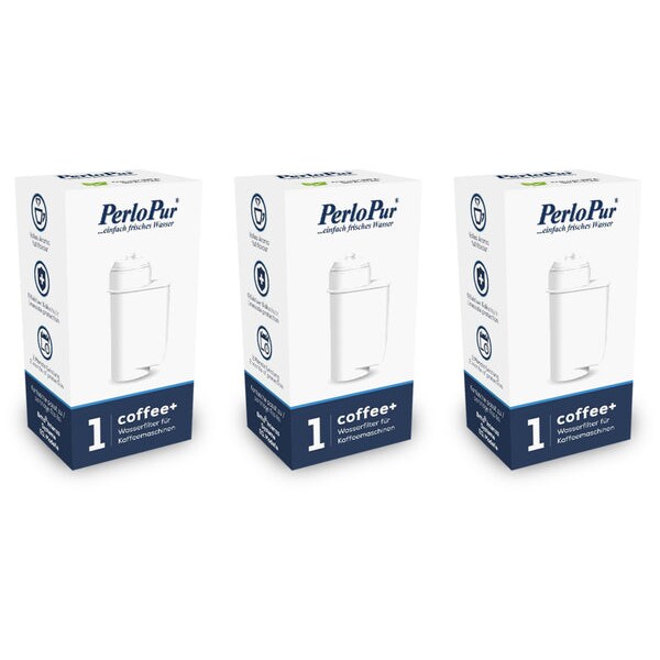 Coffee+ Wasserfilter für Kaffeemaschinen komp. mit Brita Intenza System - Pack 03