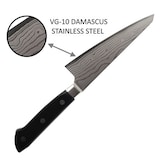 thumbnail of Couteau Japonais Désosseur Tetsuhiro Acier VG-10 Damas 15cm