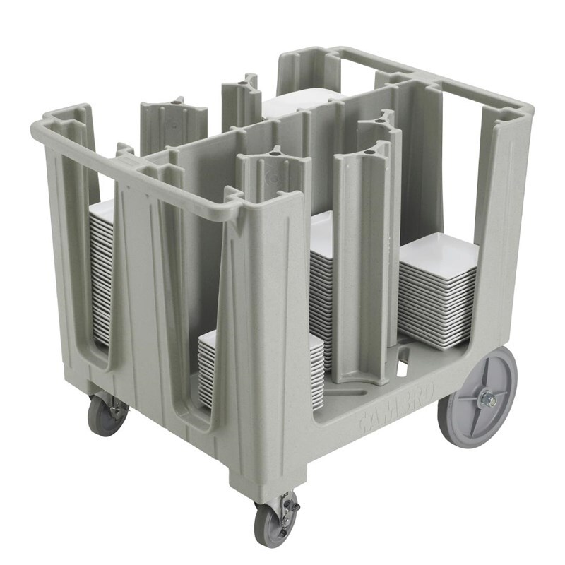 Cambro Einstellbarer Tellerwagen mit 6 Teilern