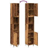 thumbnail of vidaXL Badschrank Altholz-Optik 30x30x190 cm Holzwerkstoff