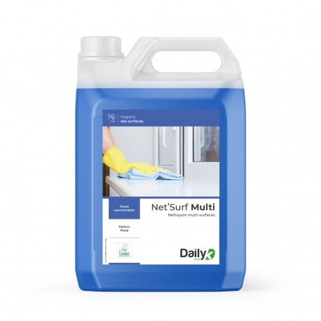 Détergent Multi-surfaces NET'SURF MULTI Ecolabel DailyK Green - Bidon 5L