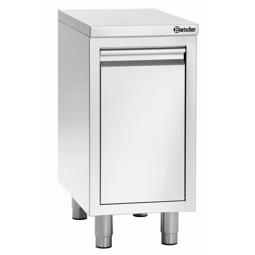 Cubo de basura de acero inoxidable de 28 litros, cubo interior extraíble