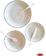 thumbnail of Vajilla 12 PZAS Porcelana Decorada Swaw Azul
