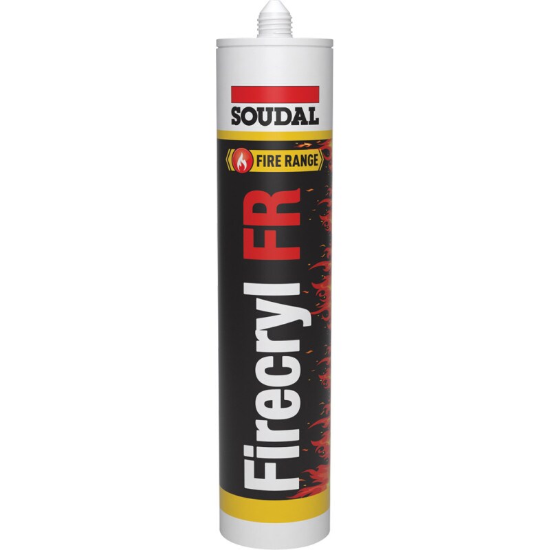 Mastic Firecryl Fr Blanc 310ml Soudal 106329