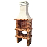 thumbnail of BBQ BRICK I - Churrasqueira simples, produzida em tijolo e cimento refratário - 78x51x210cm