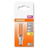 thumbnail of OSRAM LED STAR T26 55 BOX Warmweiß Filament Klar E14 Kühlschranklampe, 432963