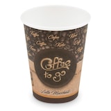 thumbnail of 250x Kaffeebecher L 'Coffee To Go' Latte Macchiato Melange 350ml 420ml