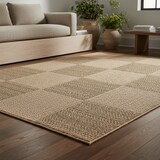 thumbnail of Teppich Outdoor Jute-Optik Wetterfest Waschbar Strapazierfähig Balkon Terrasse Küche OEKO-TEX Beige 120x170 cm – ARLBERG von Kadima Design