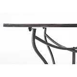 thumbnail of Eisentisch Asina 60 x 60 cm bronze