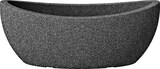 thumbnail of SCHEURICH Pflanzgefäß Wave Globe Jardiniere,  58 x 23 cm, schwarz-granit