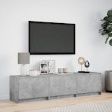 thumbnail of vidaXL TV-Schrank mit LED-Beleuchtung Betongrau 165x34x40 cm