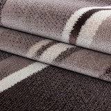thumbnail of Teppich Flur Abstrakt Pflegeleicht Waschbar Strapazierfähig Wohnzimmer Schlafzimmer Braun 200x290 cm – DRAU von Kadima Design