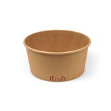thumbnail of Kraft, Saladebakken 1250 ml, karton Ø 18,5 x 6,7 cm bruin "Kraft"