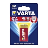 thumbnail of Batteria varta long life max power 9v pack 1 pz