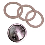 thumbnail of Bialetti 3 Dichtungen + 1 Filter 1 Tasse Kartonverpackung