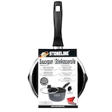 thumbnail of STONELINE® Stielkasserolle 18 cm, mit Glasdeckel