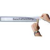 thumbnail of Ultradex Sichttasche 510509 312x60mm magnetisch gr 5 St./Pack.