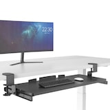 thumbnail of Tastaturablage / Tastaturhalterung VM-KB Stahl schwarz hjh OFFICE