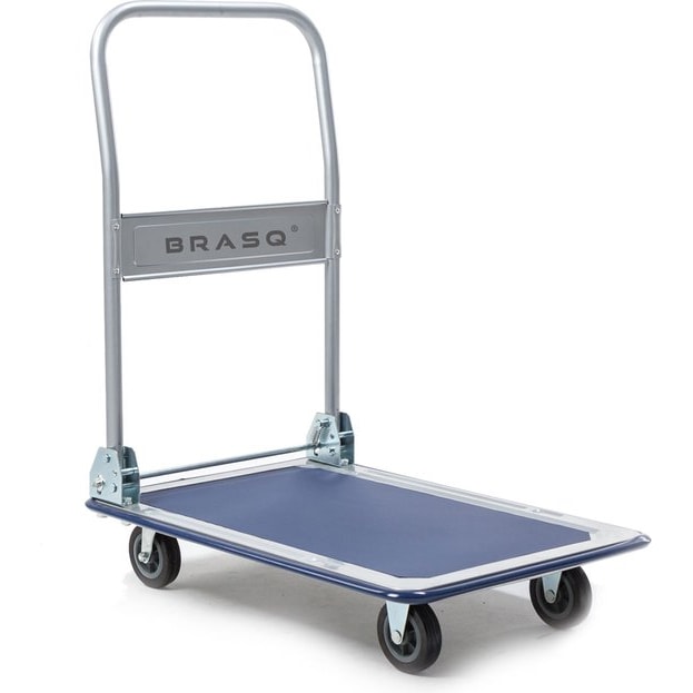BRASQ Plateauwagen inklapbaar max 150kg transportkar transportwagen magazijnwagen platformwagen
