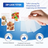 thumbnail of Zip Beutel 100 Stk 150x200 mit Druckverschluss verschließbar Verpackungstuete