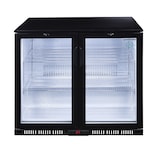 thumbnail of Gastro-Cool – Réfrigérateur à bouteilles avec porte vitrée – noir – porte battante – GCUC200