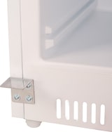 thumbnail of Romux® Kühlschrank ABS 600 Liter mit 1 Tür 77 cm mit Umluftkühlung weiß | Gastro Kühlschrank mit 600 L Kapazität - 4 Einlegeböden und 440 W